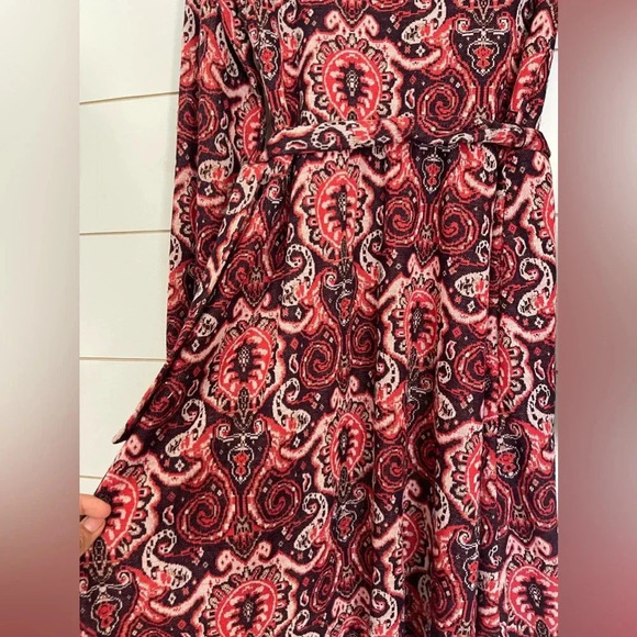 Anthropologie Maeve Paisley Belted Dress - Picture 6 of 9